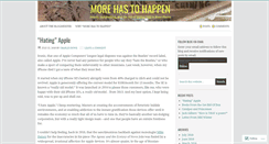 Desktop Screenshot of morehastohappen.com